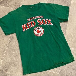 Boston Red Sox Green Short Sleeve Tee